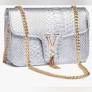 Silver Valencia Bag